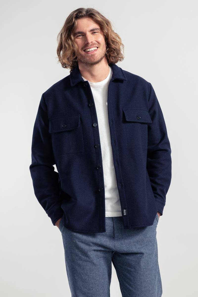 Rifò MARIO Giacca Unisex Lana Rigenerata