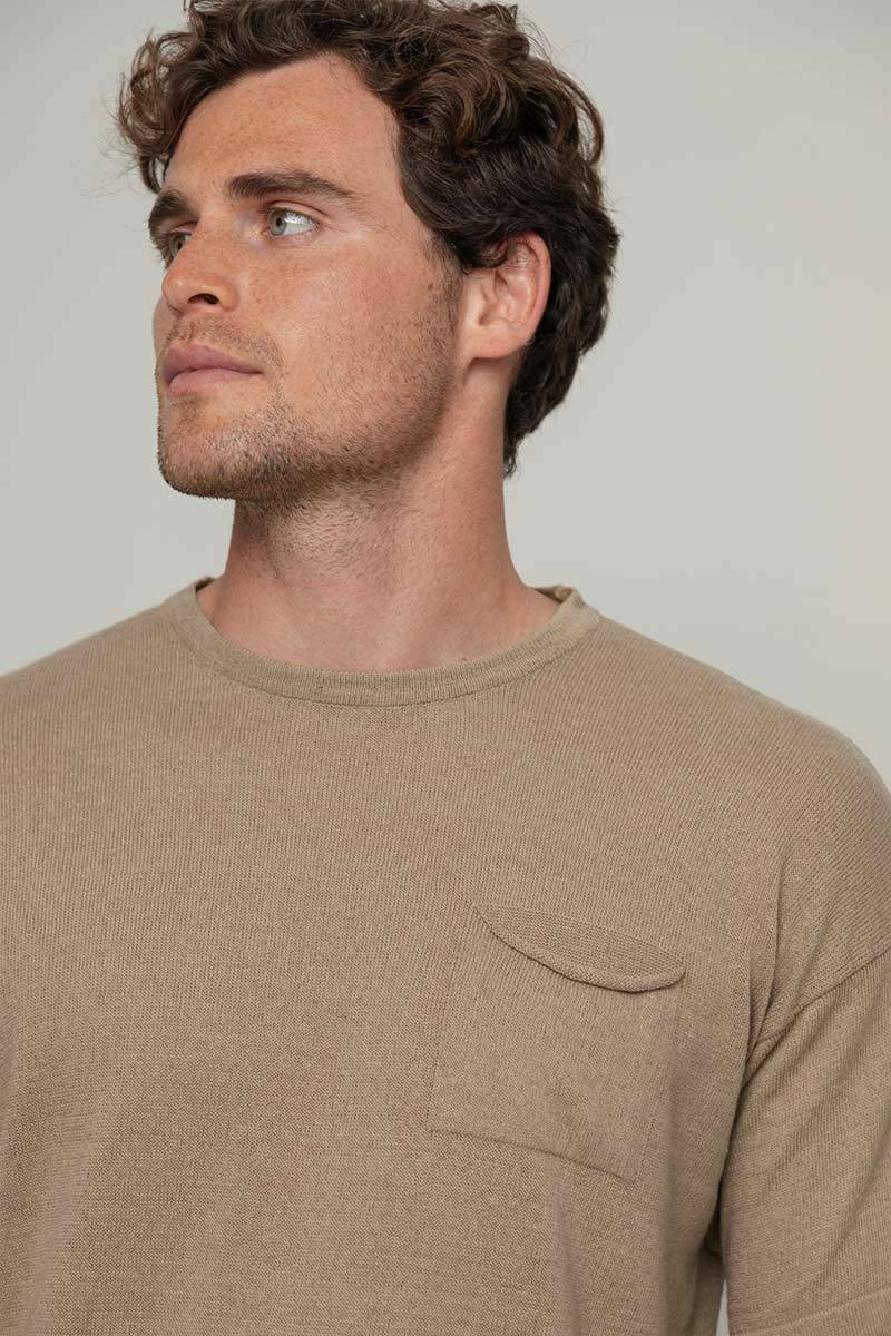 Rifò MATTEO T-Shirt Lino Riciclato Uomo