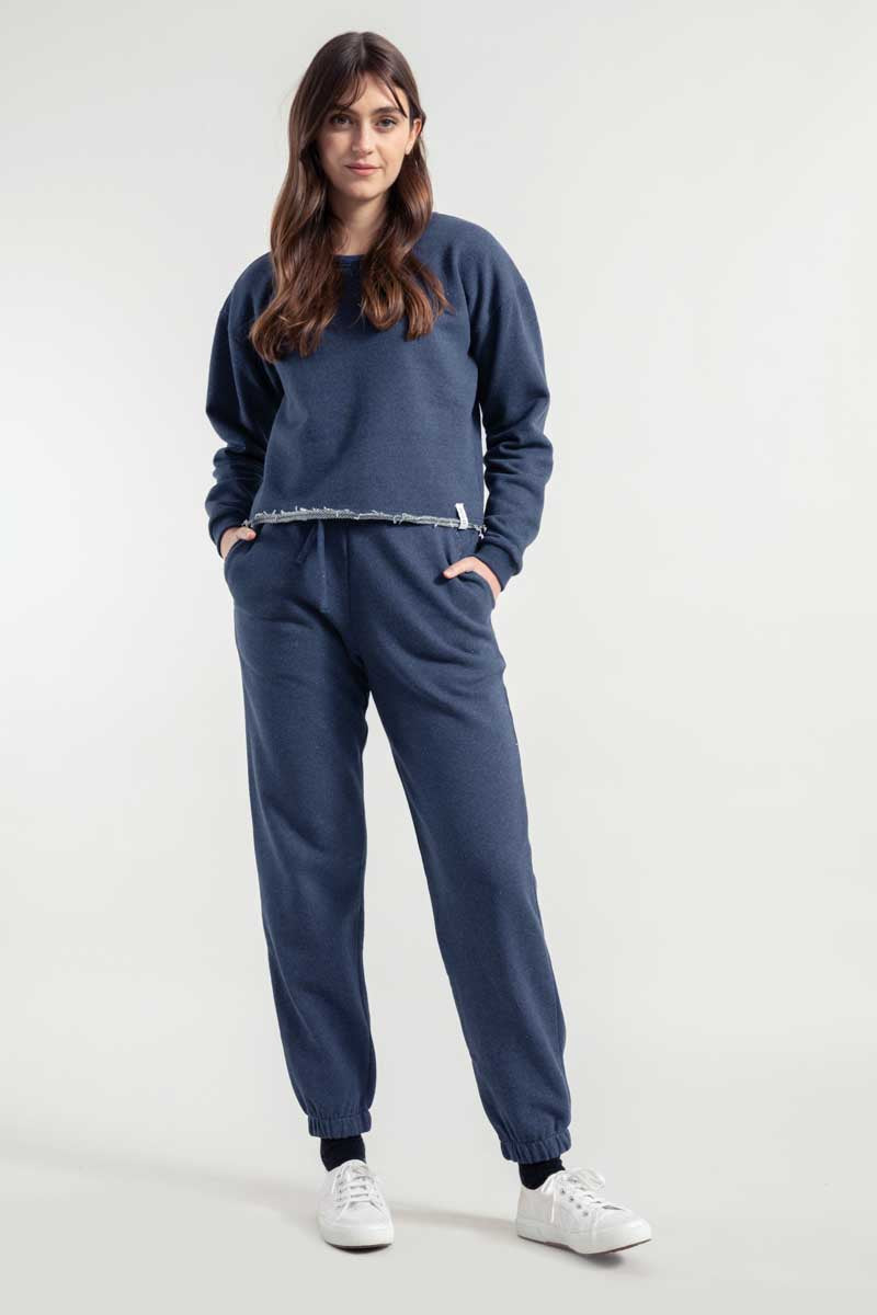 Rifò MONICA Joggers Donna Cotone Jeans Rigenerato