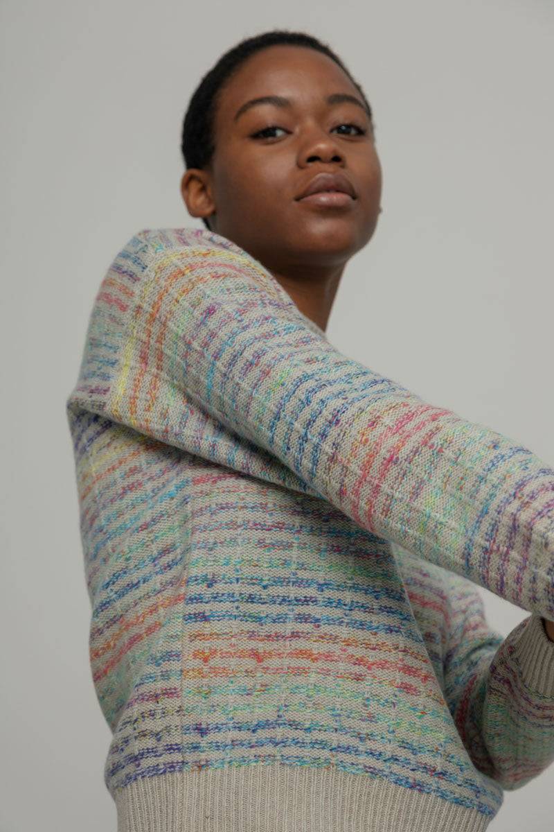 Rifò MORGANA Maglia Donna Lana Rigenerata