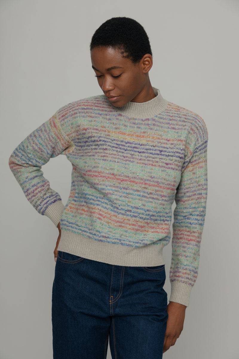 Rifò MORGANA Maglia Donna Lana Rigenerata