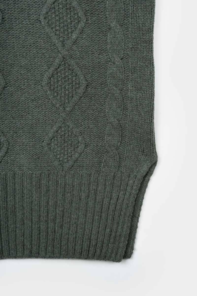 Rifò NORMA Gilet Donna Lana Rigenerata