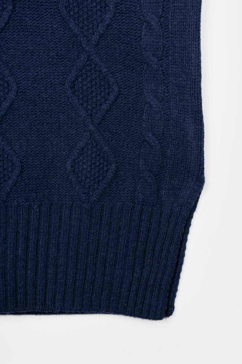 Rifò NORMA Gilet Donna Lana Rigenerata