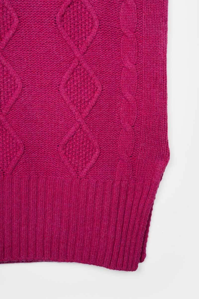 Rifò NORMA Gilet Donna Lana Rigenerata