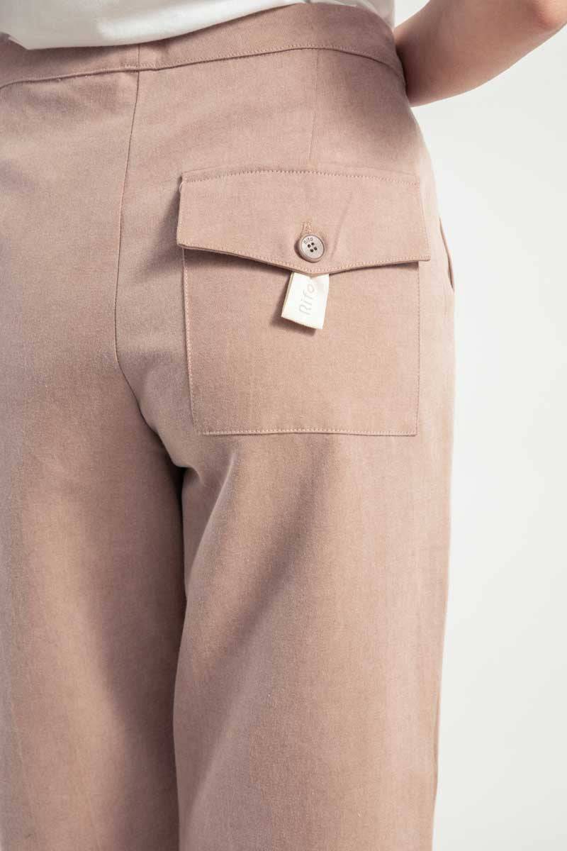 Rifò NOVILIA Pantaloni Donna Cotone Rigenerato