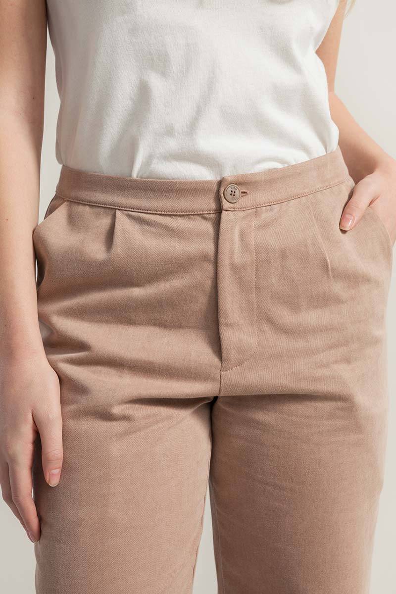 Rifò NOVILIA Pantaloni Donna Cotone Rigenerato