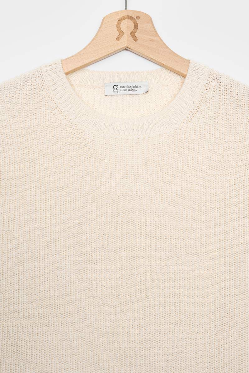 Rifò OLGA Maglia Donna Cotone Rigenerato