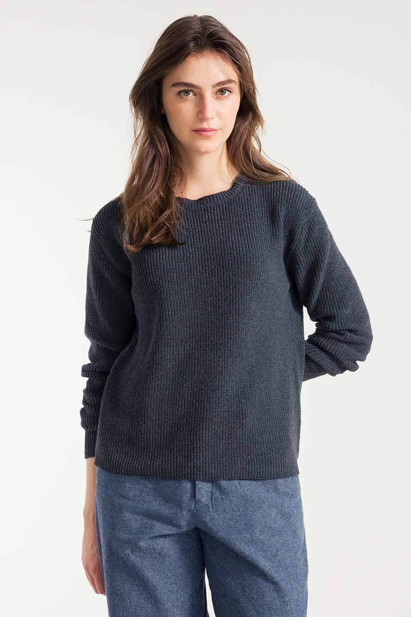 Rifò OLGA Maglia Donna Cotone Rigenerato