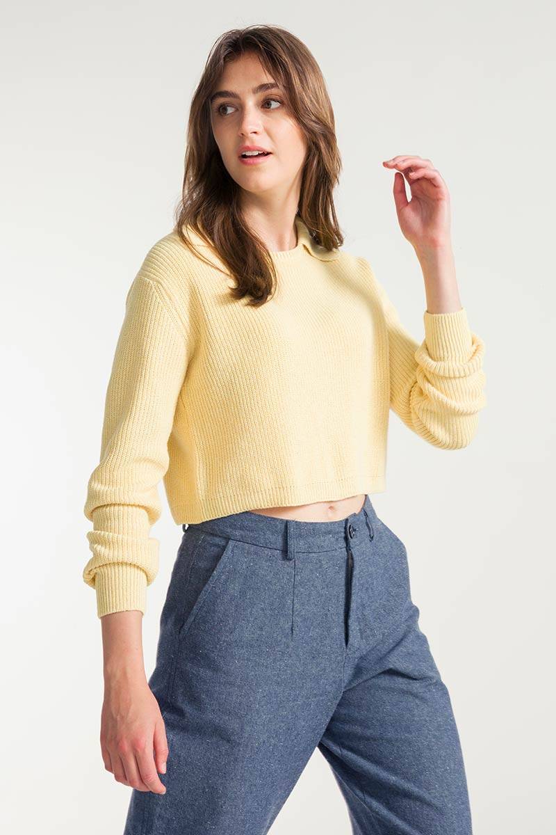 Rifò OLIVIA Maglia Donna Cotone Rigenerato