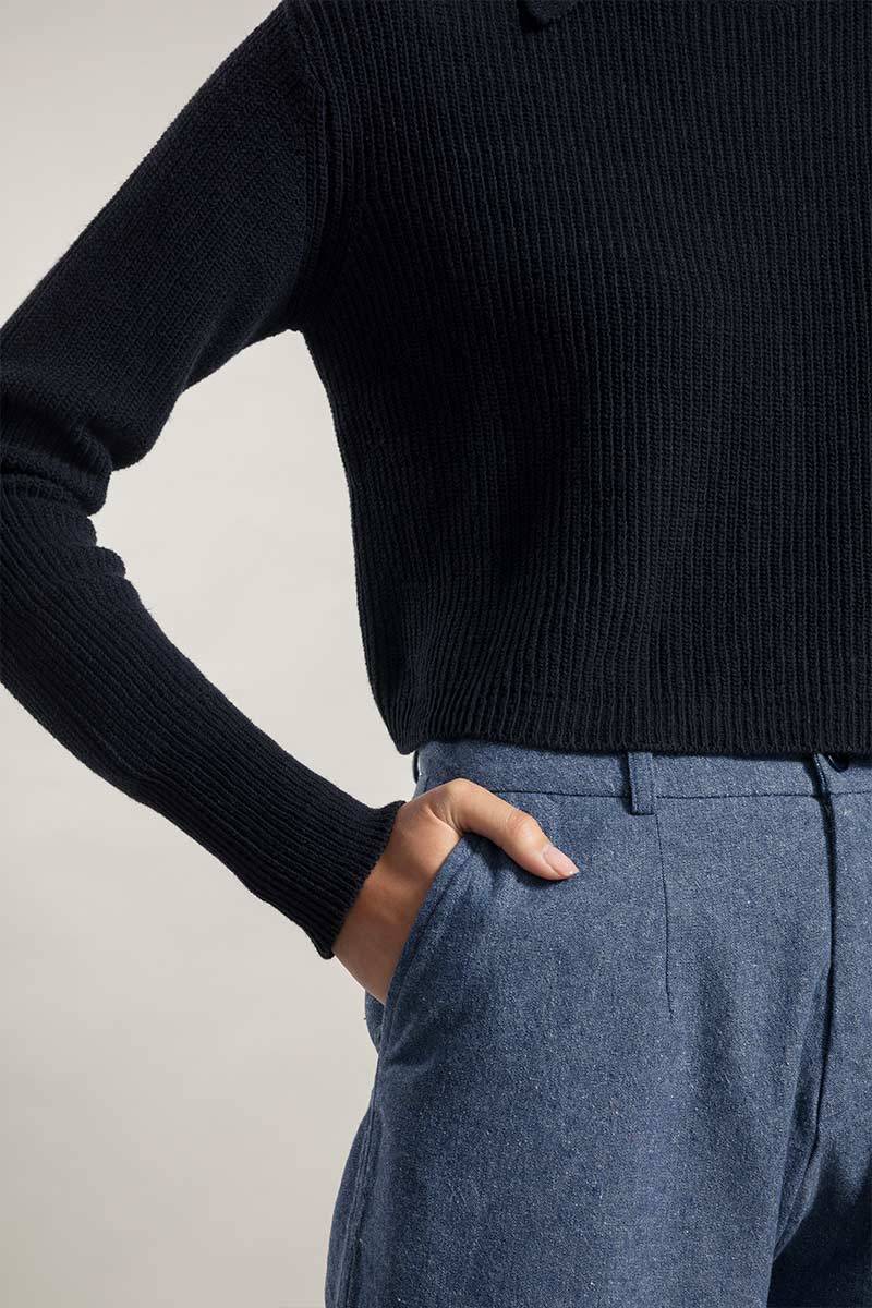 Rifò OLIVIA Maglia Donna Cotone Rigenerato