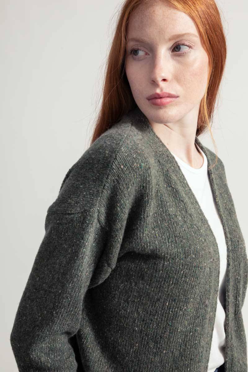 Rifò PALOMA Cardigan Donna Cashmere Rigenerato