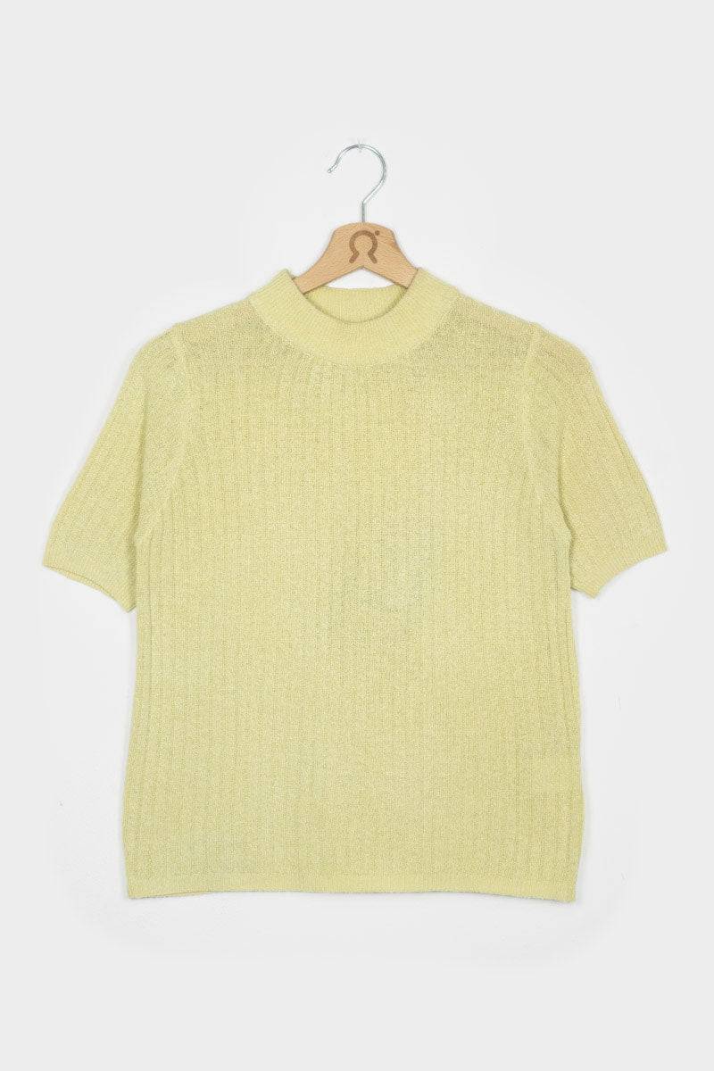 Rifò RENZA Maglia Seta Rigenerata Tinture Naturali