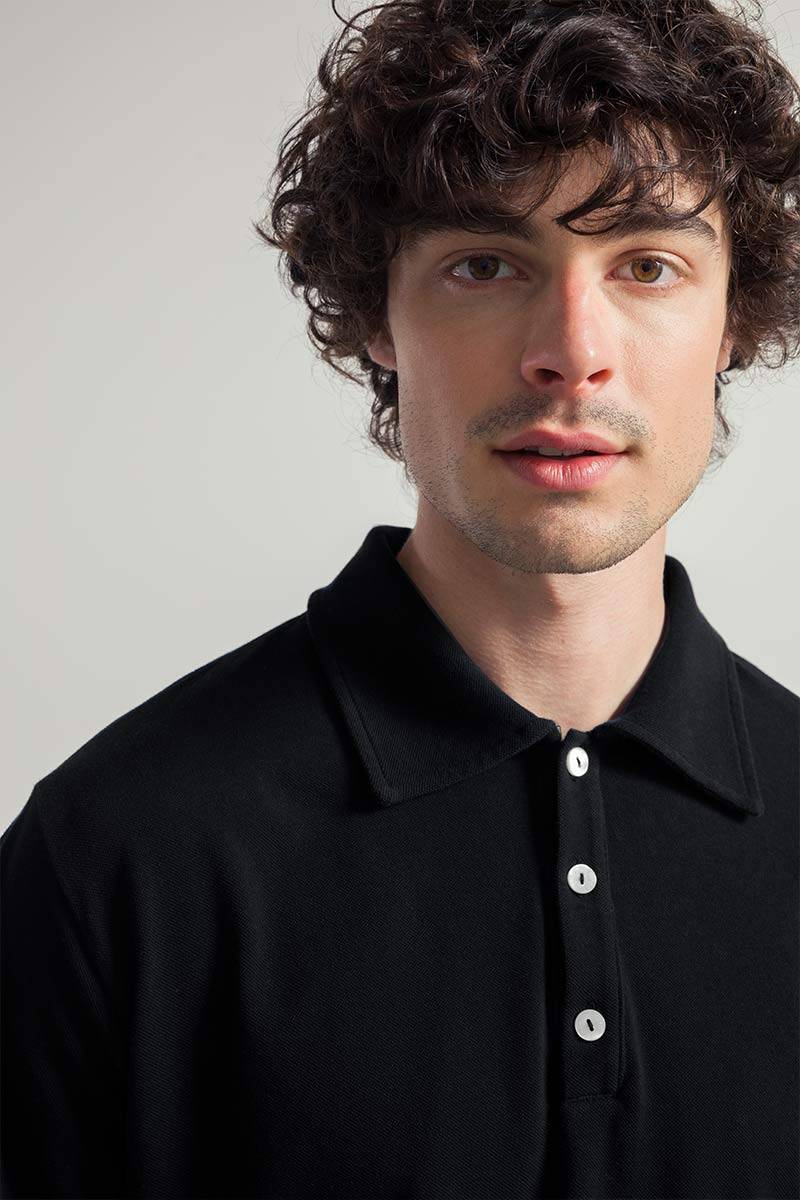 Rifò RICCARDO Maglia Polo Uomo Cotone Rigenerato