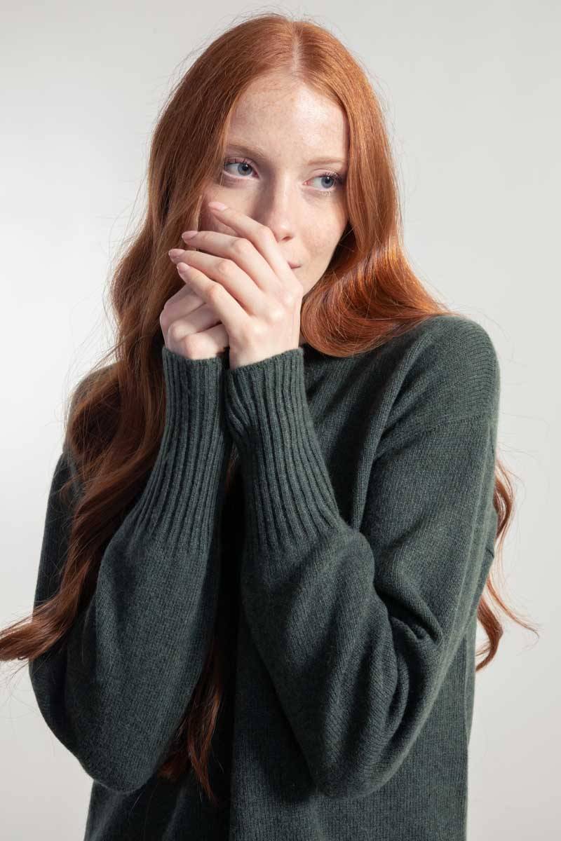 Rifò SELVAGGIA Abito Donna Lana Rigenerata