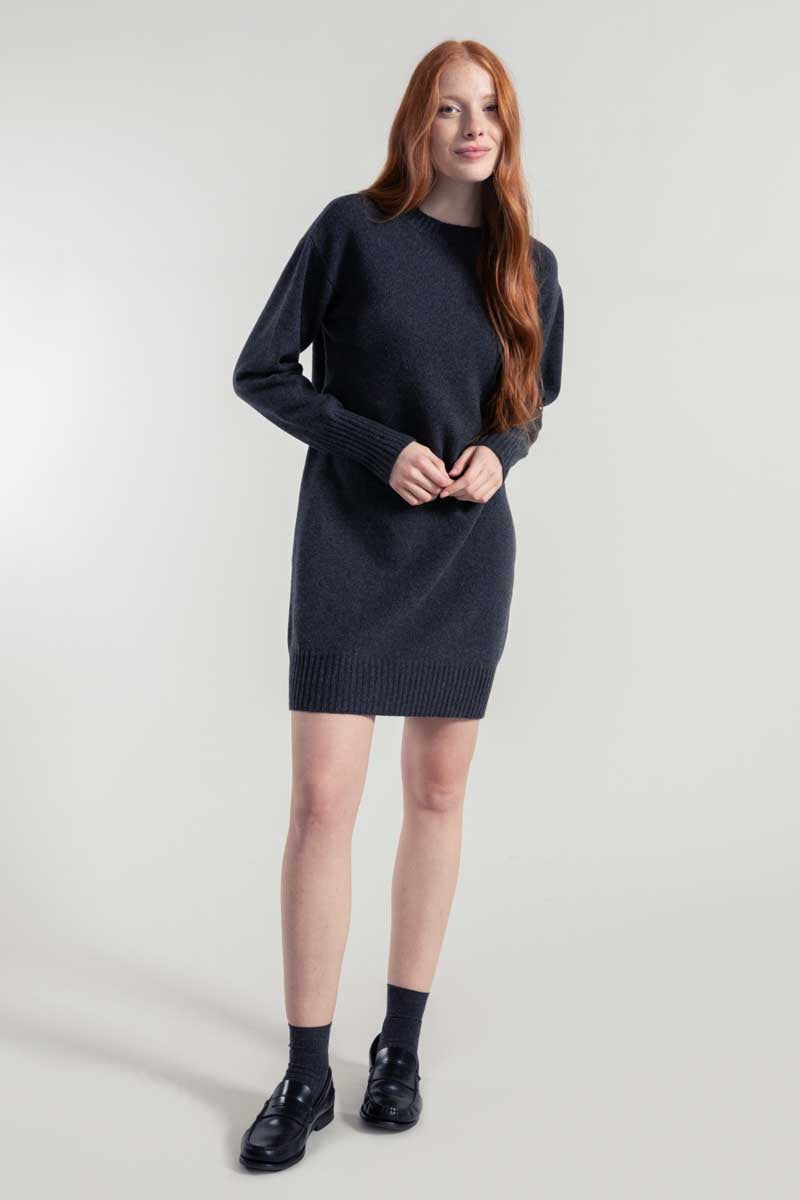 Rifò SELVAGGIA Abito Donna Lana Rigenerata