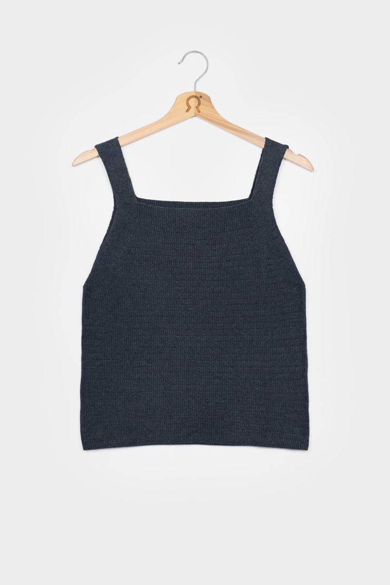 Rifò SOLE Canotta Spalla Larga Donna Cotone Rigenerato