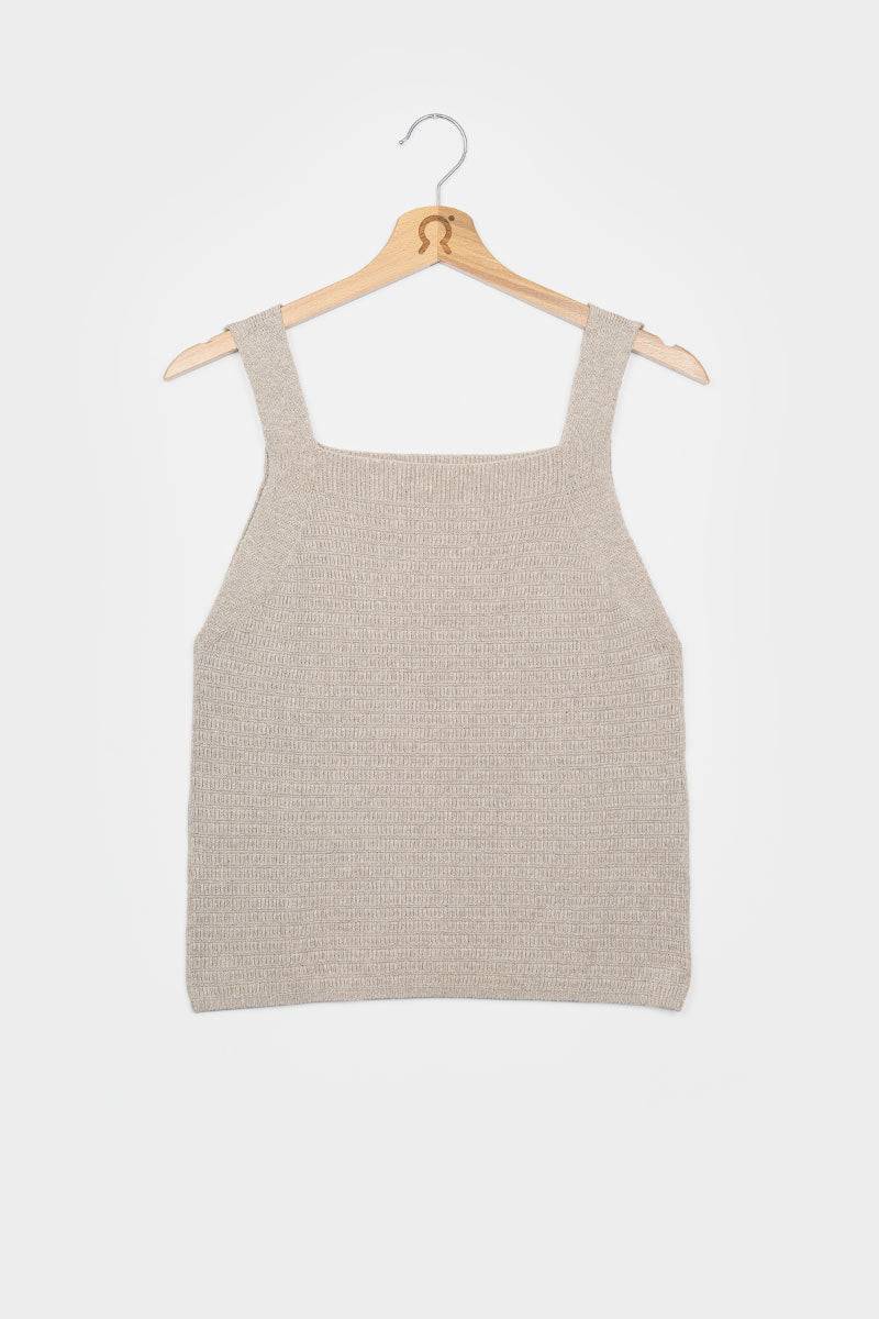 Rifò SOLE Canotta Spalla Larga Donna Cotone Rigenerato