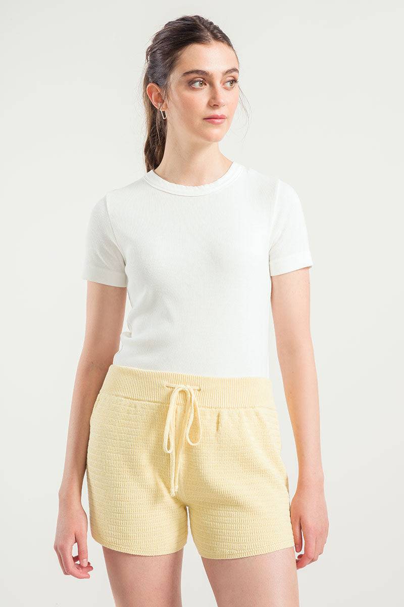 Rifò STELLA Shorts In Maglia Donna Cotone Rigenerato