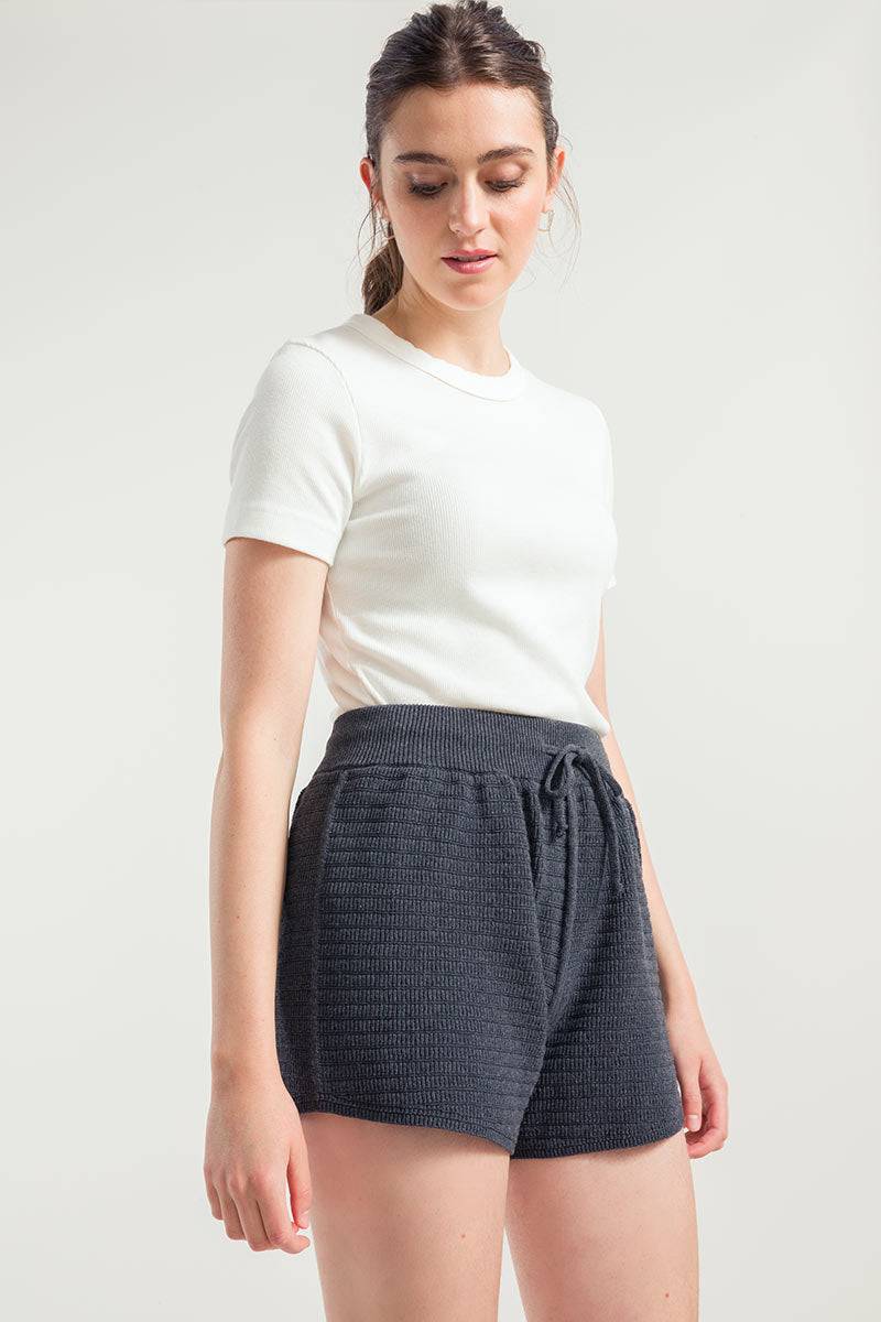 Rifò STELLA Shorts In Maglia Donna Cotone Rigenerato