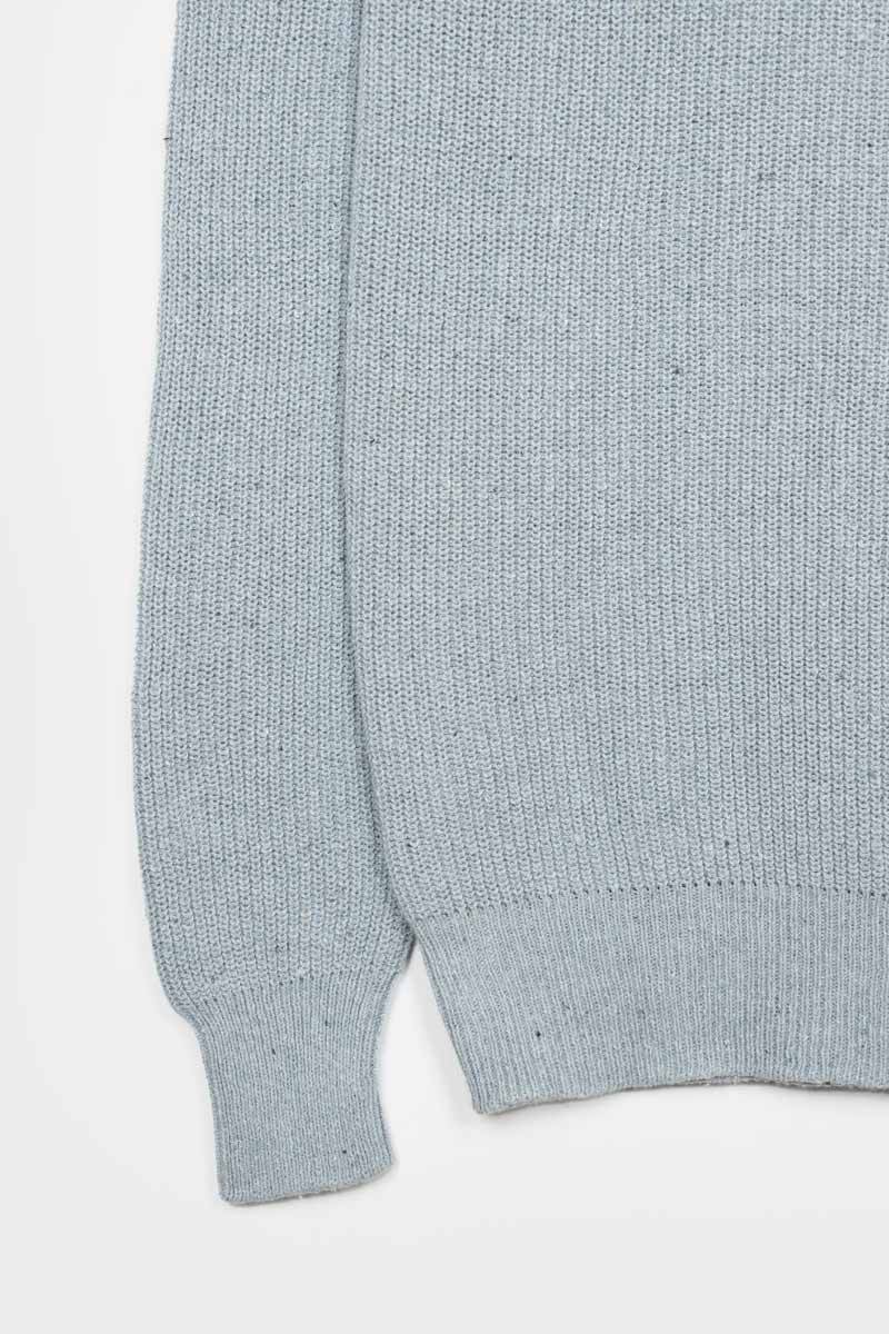 Rifò VITTORIO Maglia Girocollo Uomo Cotone Jeans Rigenerato