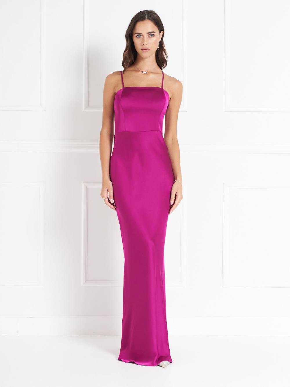 Rinascimento Abito Atelier Lampone Con Maniche Balloon