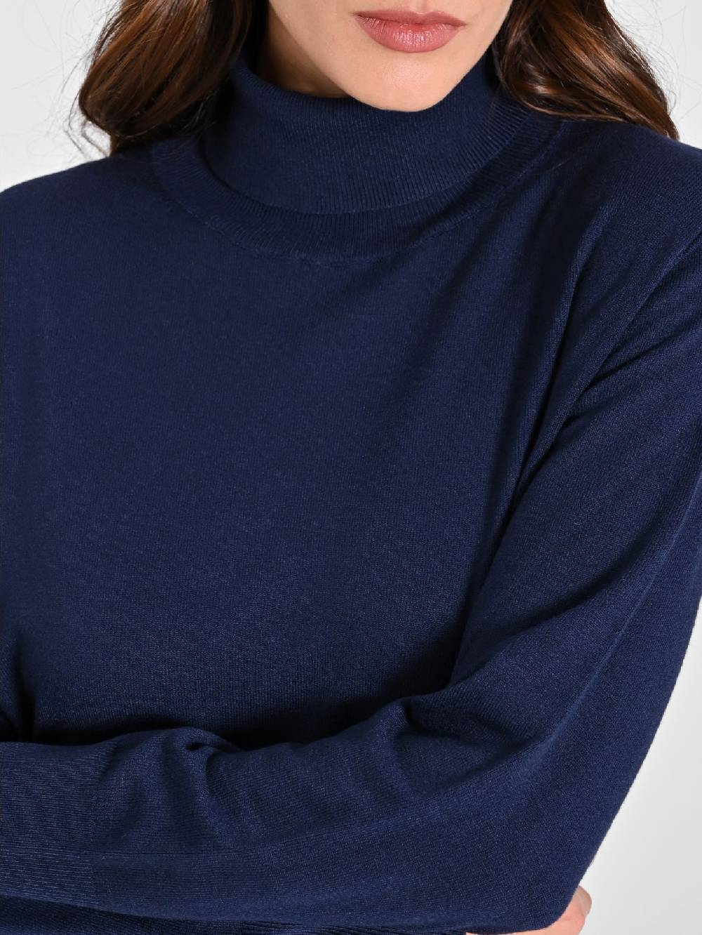 Rinascimento Abito Blu Navy In Maglia Ecotec® Donna