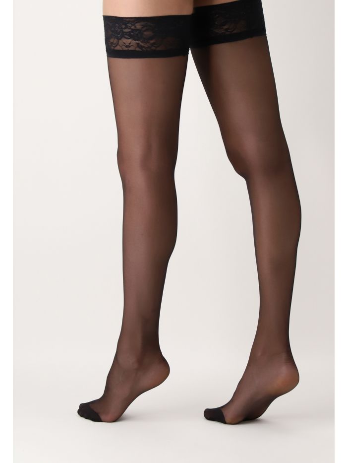 Rinascimento Autoreggente Velata Soiree 15 Denari Oroblù Per Rinascimento