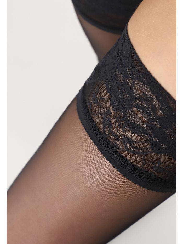 Rinascimento Autoreggente Velata Soiree 15 Denari Oroblù Per Rinascimento