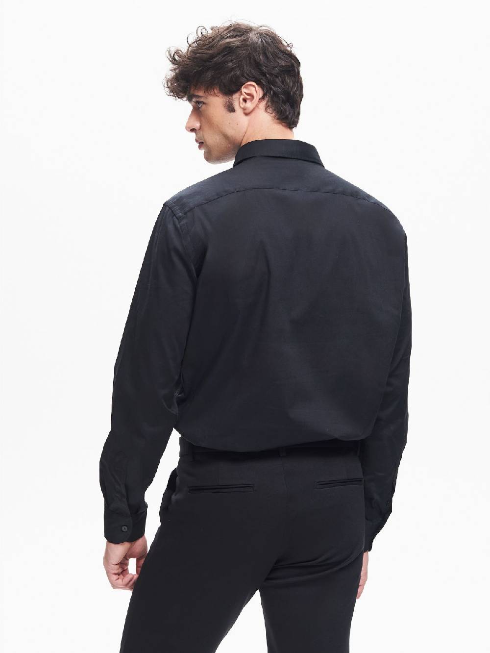 Rinascimento Camicia Popeline Uomo Collo Alla Francese QB24