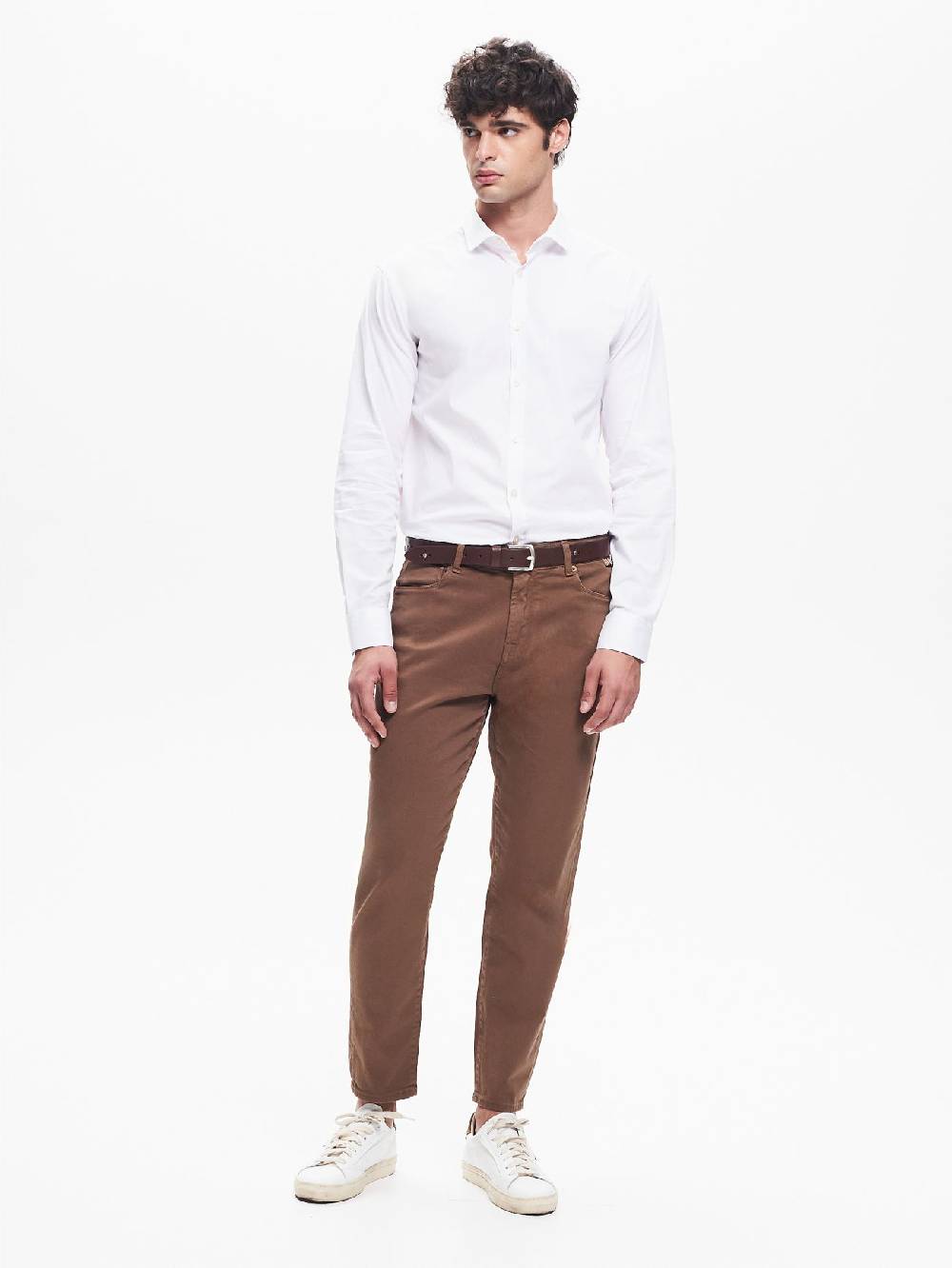 Rinascimento Camicia Popeline Uomo Collo Alla Francese QB24