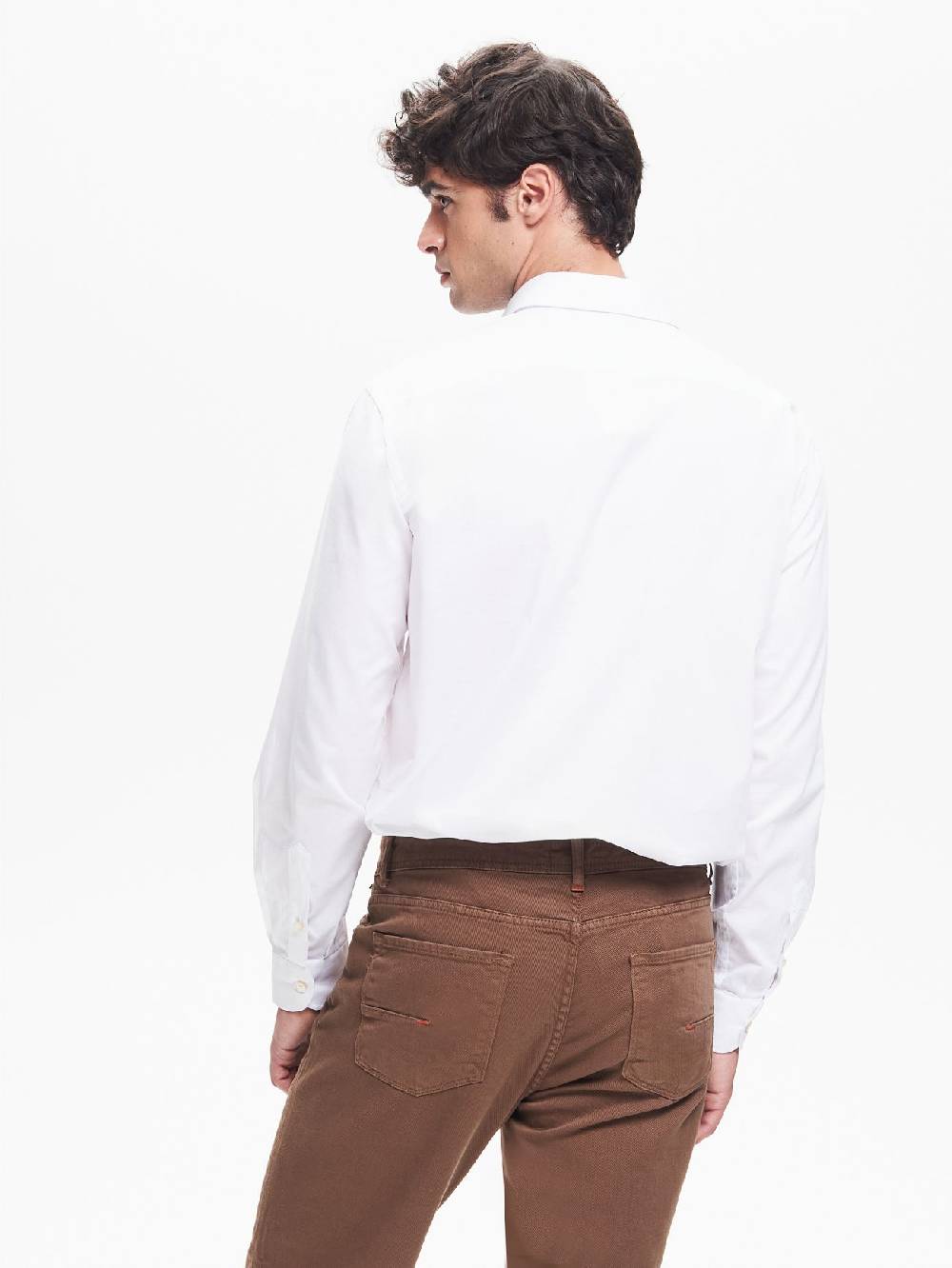 Rinascimento Camicia Popeline Uomo Collo Alla Francese QB24