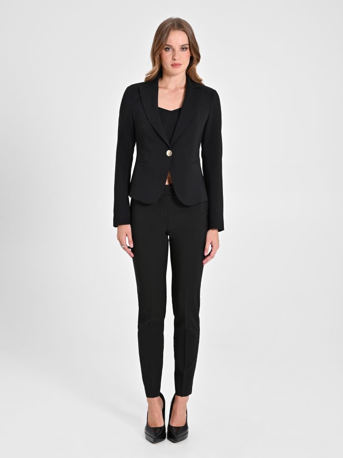 Rinascimento Giacca Ad Un Bottone In Tessuto Tecnico