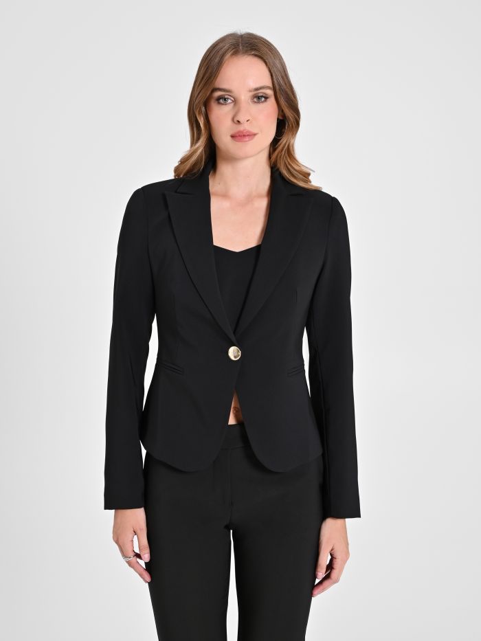 Rinascimento Giacca Ad Un Bottone In Tessuto Tecnico