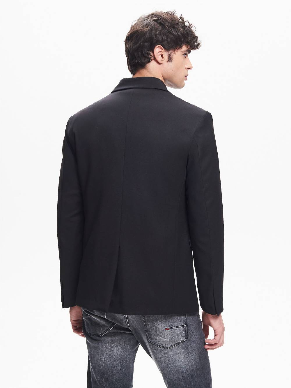 Rinascimento Giacca Doppiopetto Uomo Allacciatura Nascosta QB24