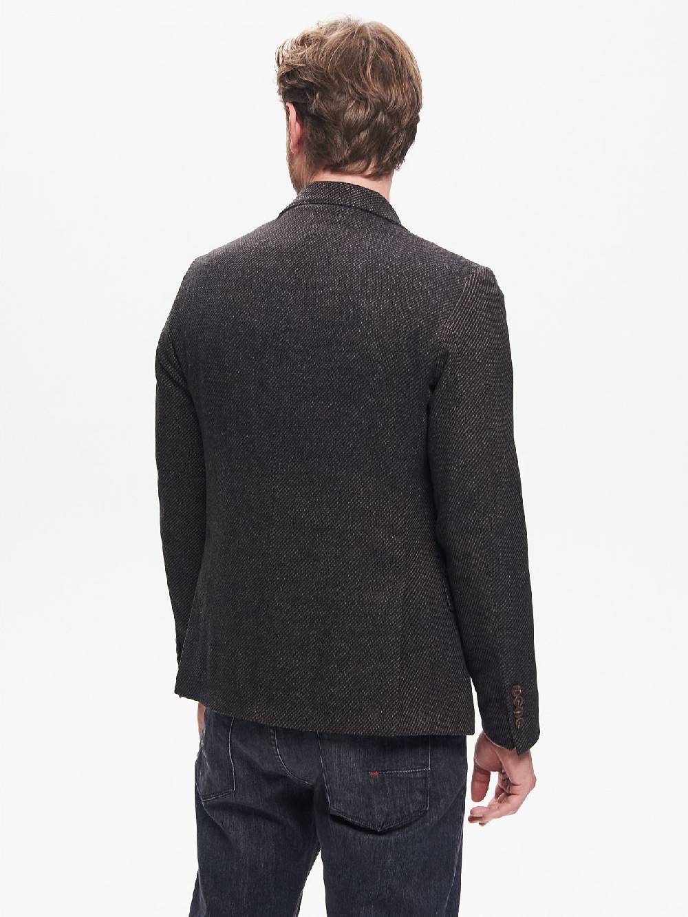 Rinascimento Giacca Due Bottoni Uomo Fantasia Diagonale QB24