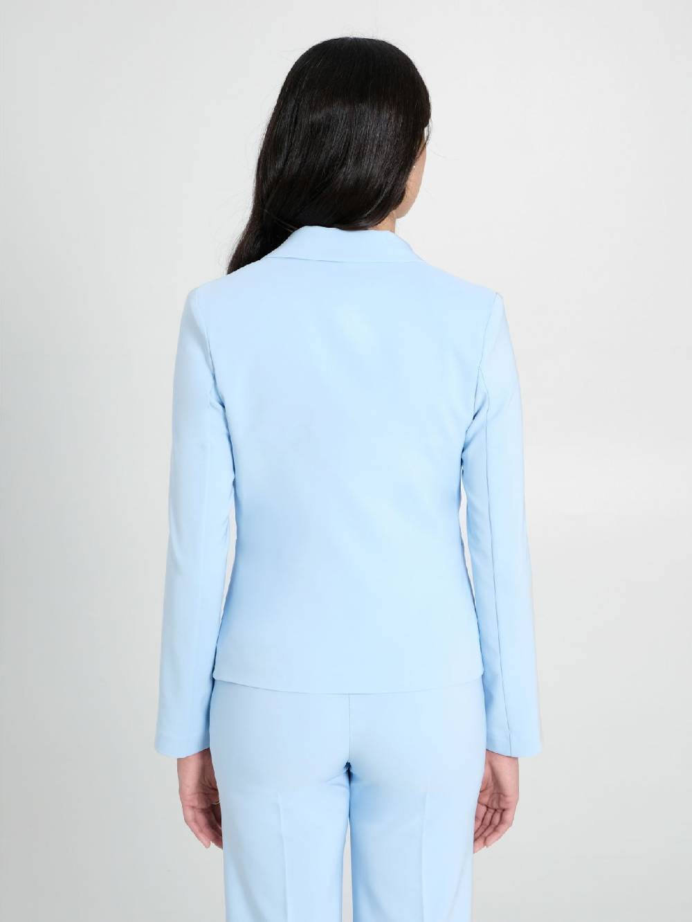 Rinascimento Giacca In Tessuto Tecnico Azzurro Donna