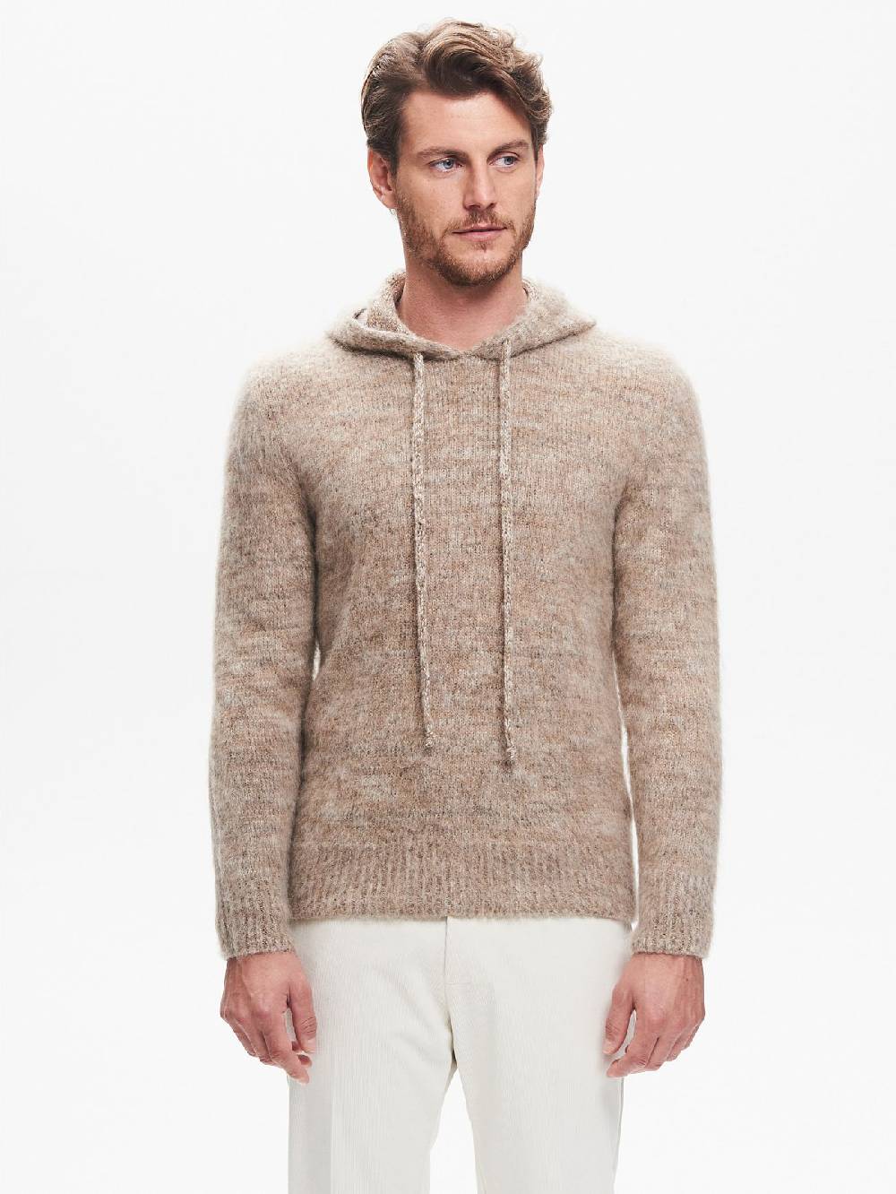 Rinascimento Maglia Con Cappuccio Uomo Garzata QB24