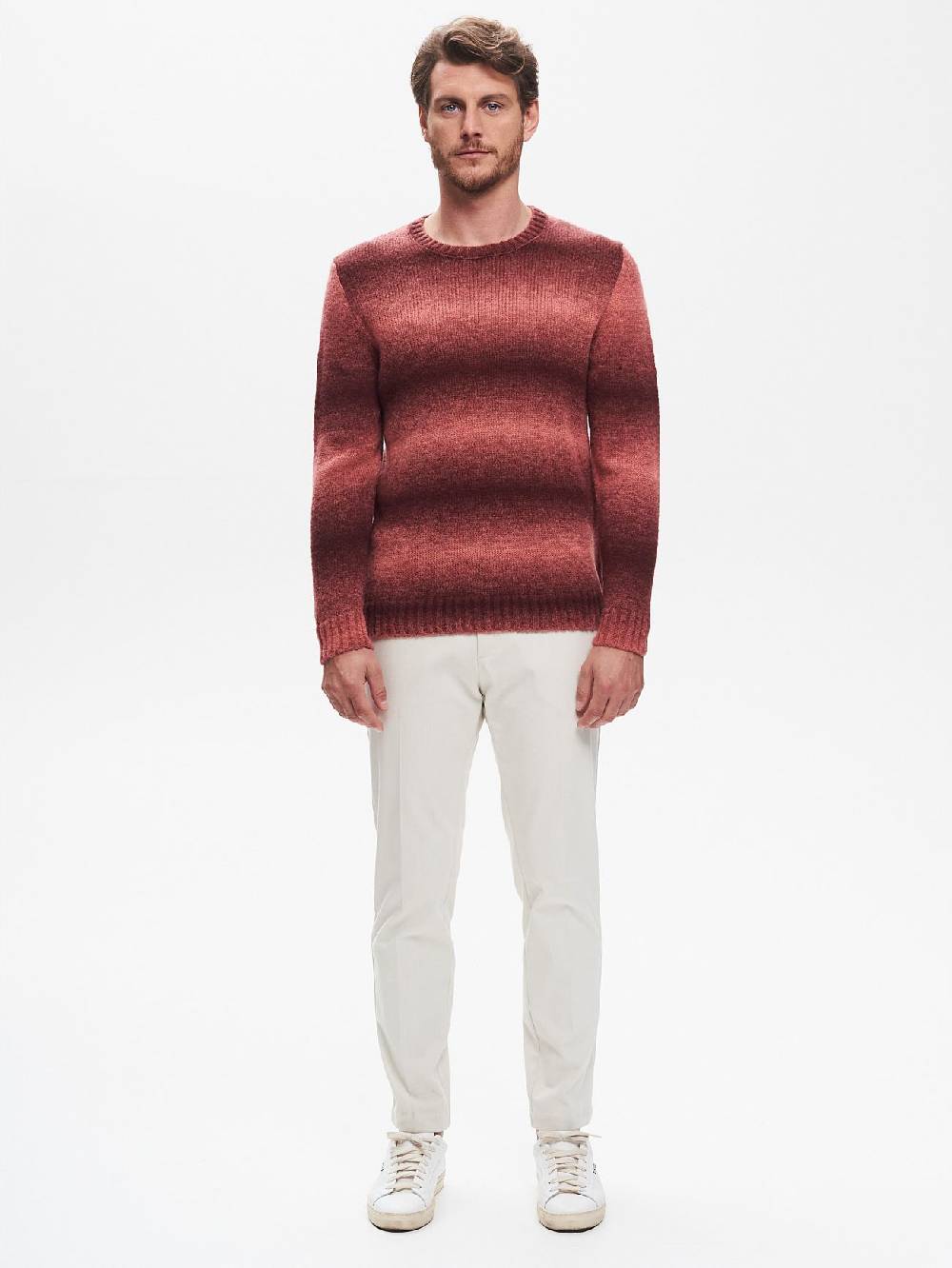 Rinascimento Maglia Girocollo Uomo Effetto Degradè QB24