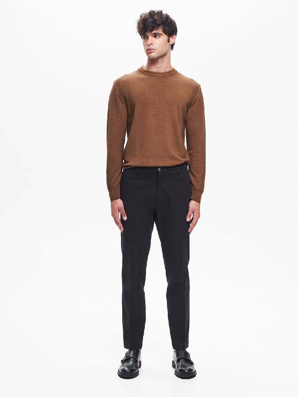 Rinascimento Pantaloni Regular-Fit Uomo In Gabardina QB24