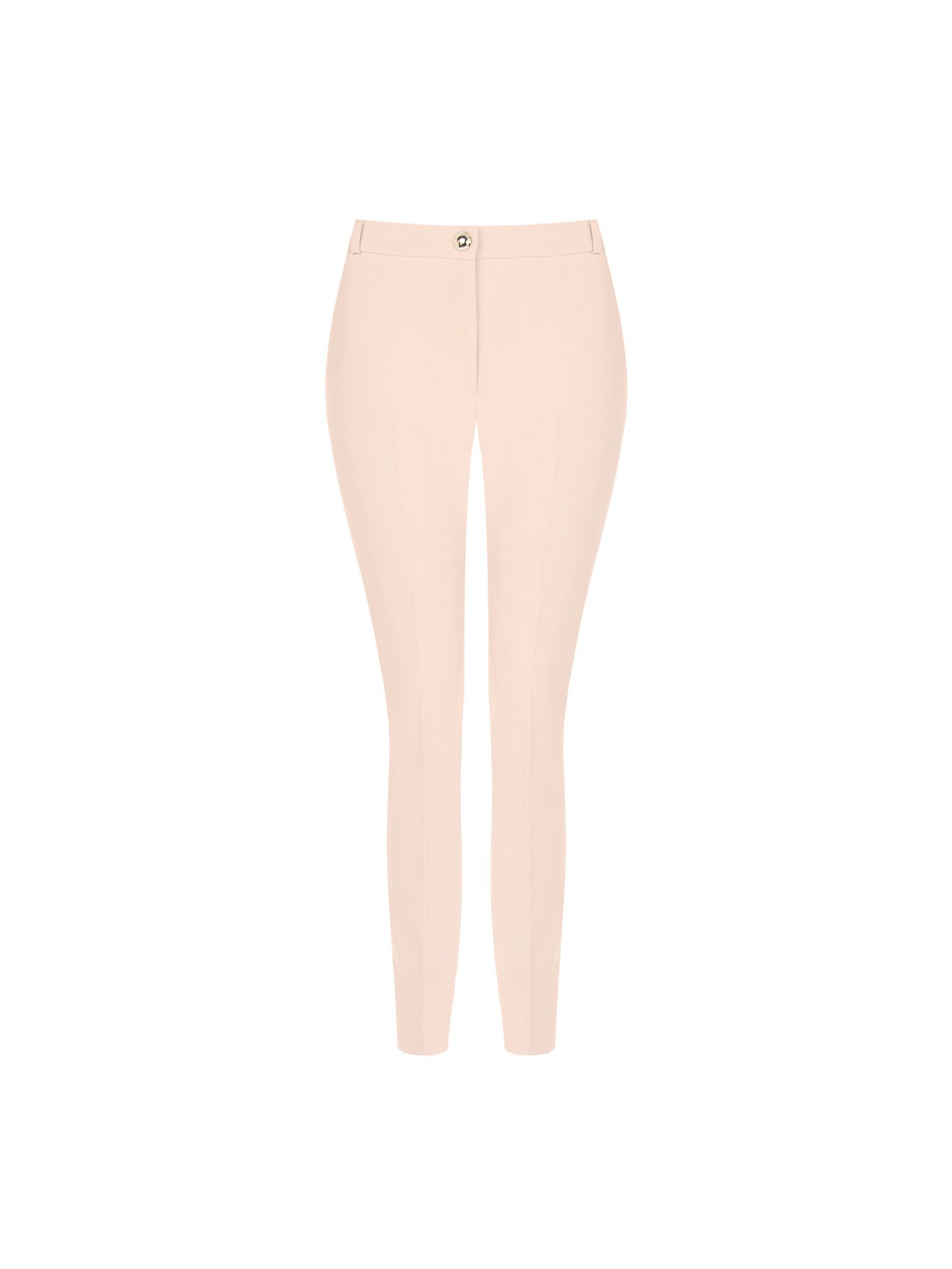 Rinascimento Pantaloni Skinny Tessuto Tecnico Rosa Chiaro