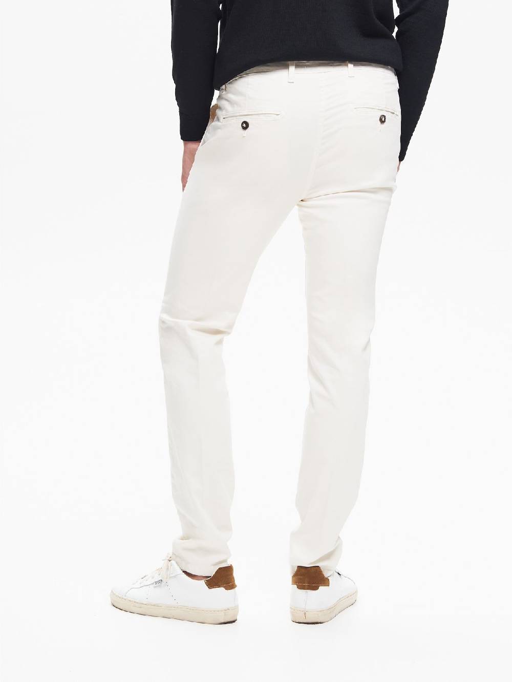 Rinascimento Pantaloni Uomo Chinos Basic Avorio QB24