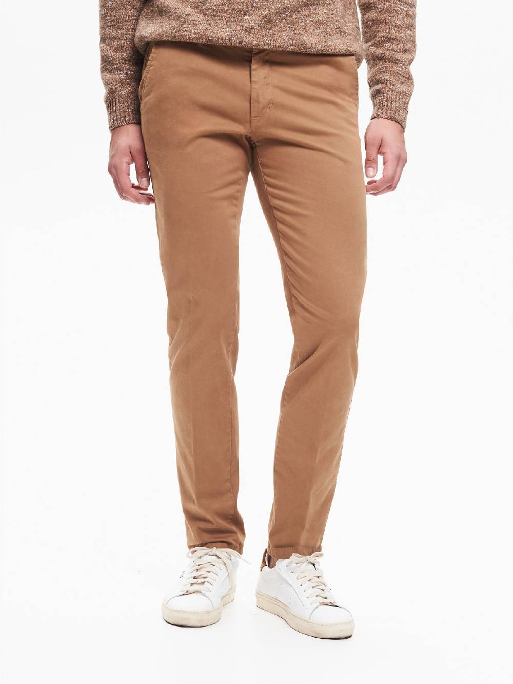 Rinascimento Pantaloni Uomo Chinos Basic Cammello QB24