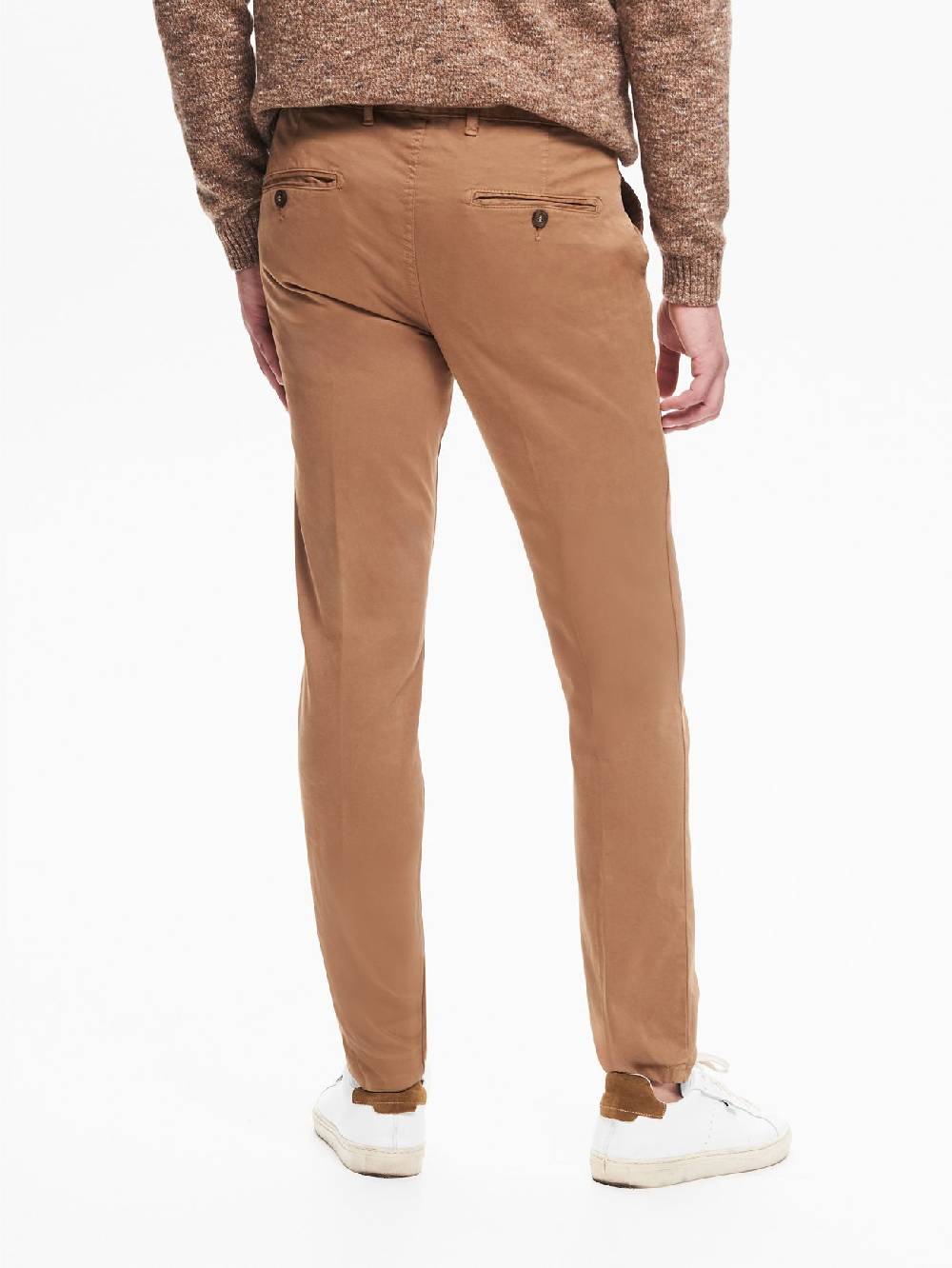 Rinascimento Pantaloni Uomo Chinos Basic Cammello QB24