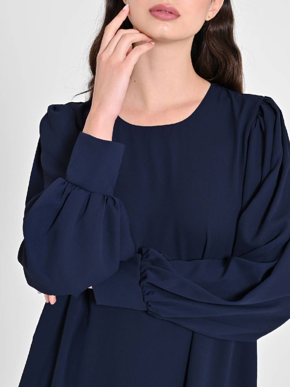 Rinascimento Abito "A Line" Blu