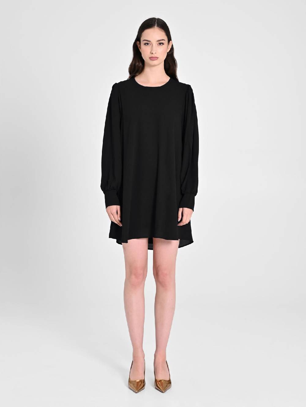 Rinascimento Abito "A Line" Nero