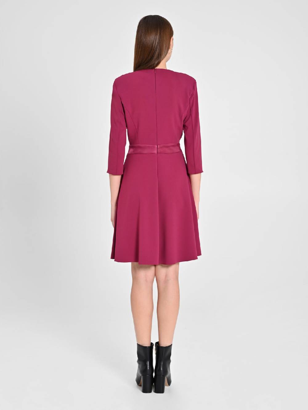 Rinascimento Abito A Ruota Bordeaux