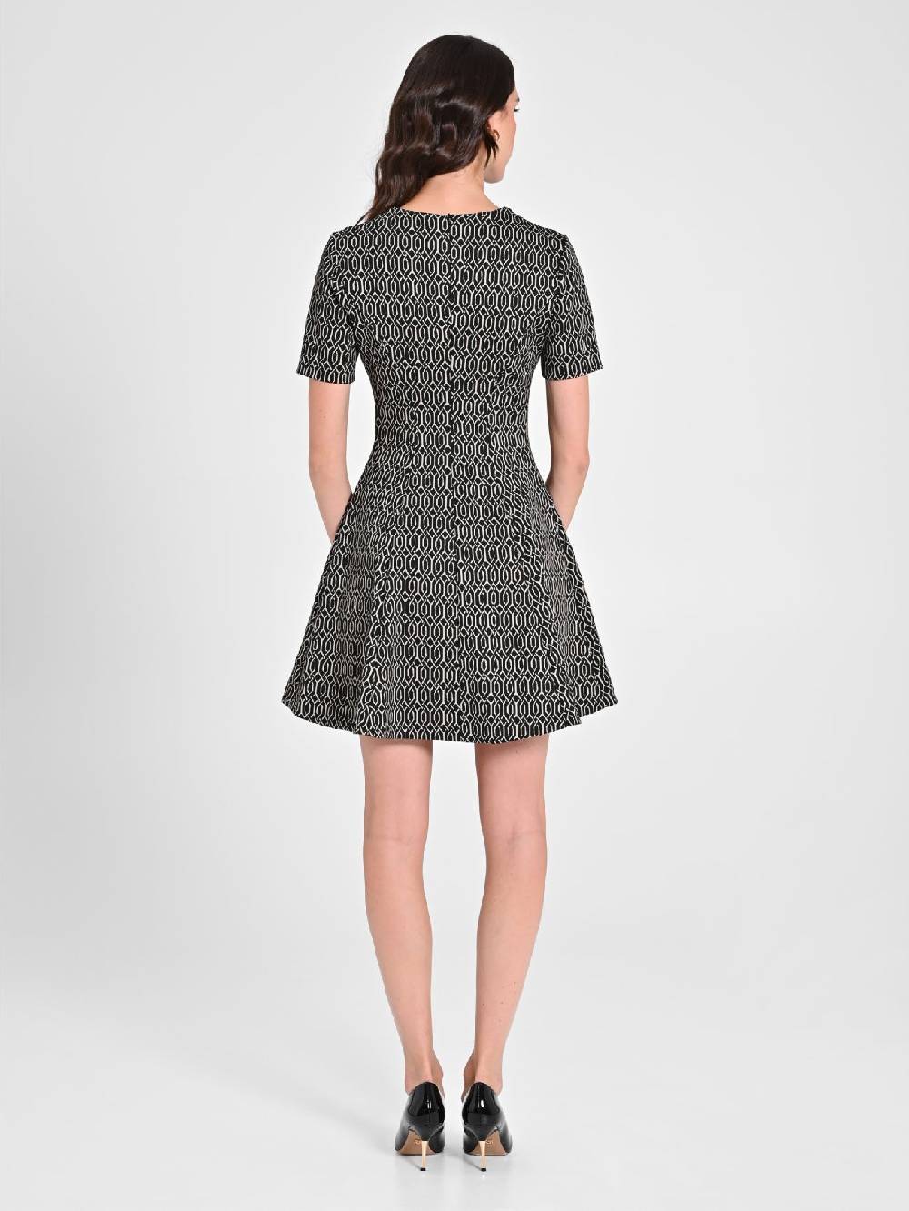 Rinascimento Abito A Ruota Jacquard