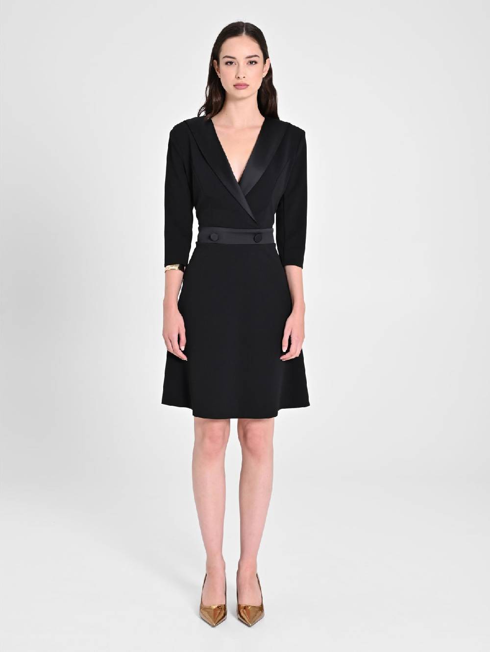 Rinascimento Abito A Ruota Nero