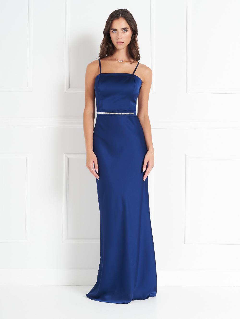 Rinascimento Abito Atelier Blu Con Maniche Balloon