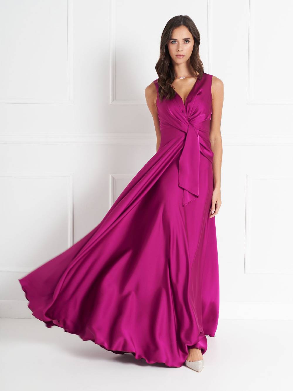 Rinascimento Abito atelier Nodo Lampone